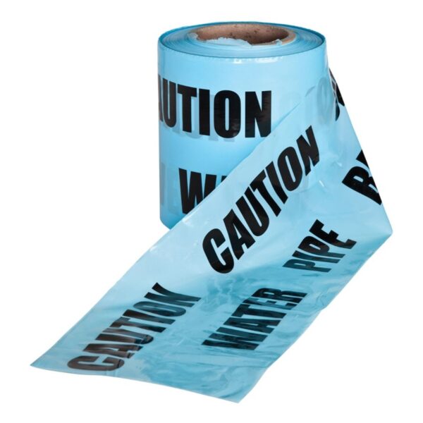 product image of water pipe below underground warning tape