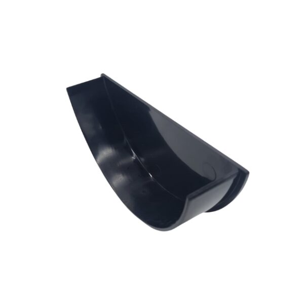 product image of 160mm industrial guttering internal stop end black