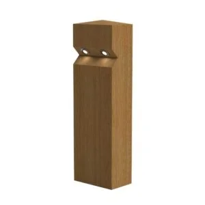 product picture for stratton double wooden led bollard