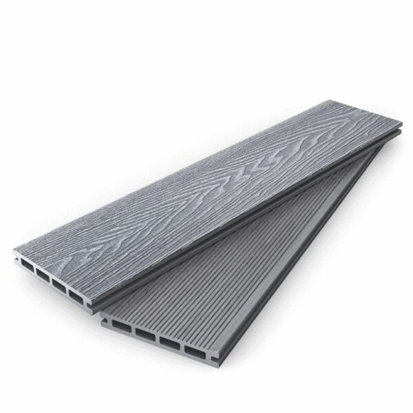 product image of light grey composite decking